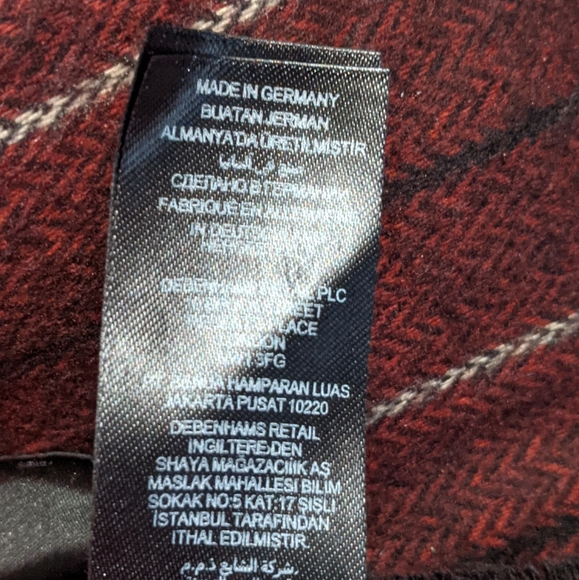 2 Vintage Wool Designer Scarves - Jasper Conran - Picture 4 of 6